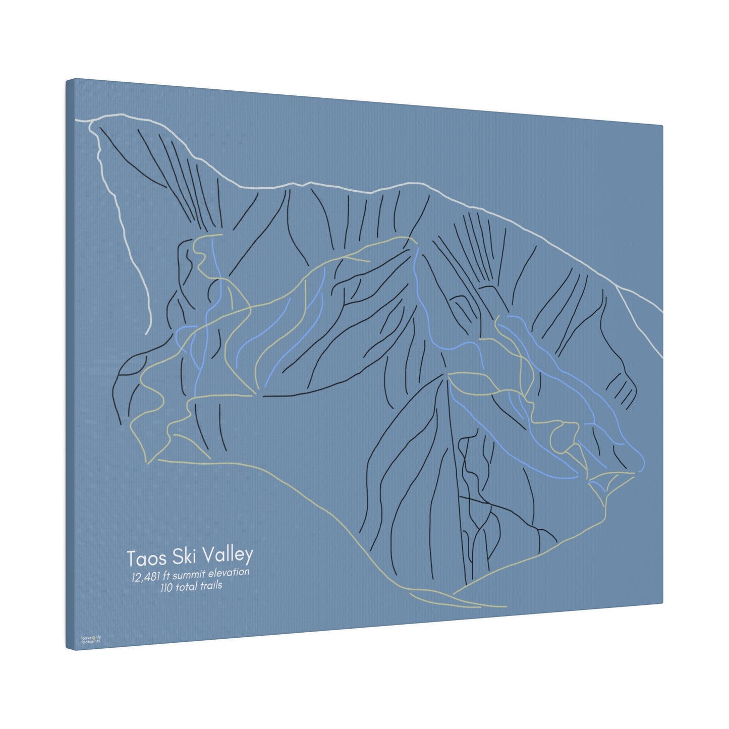 Taos Ski Valley Matte Canvas, Stretched, 0.75"