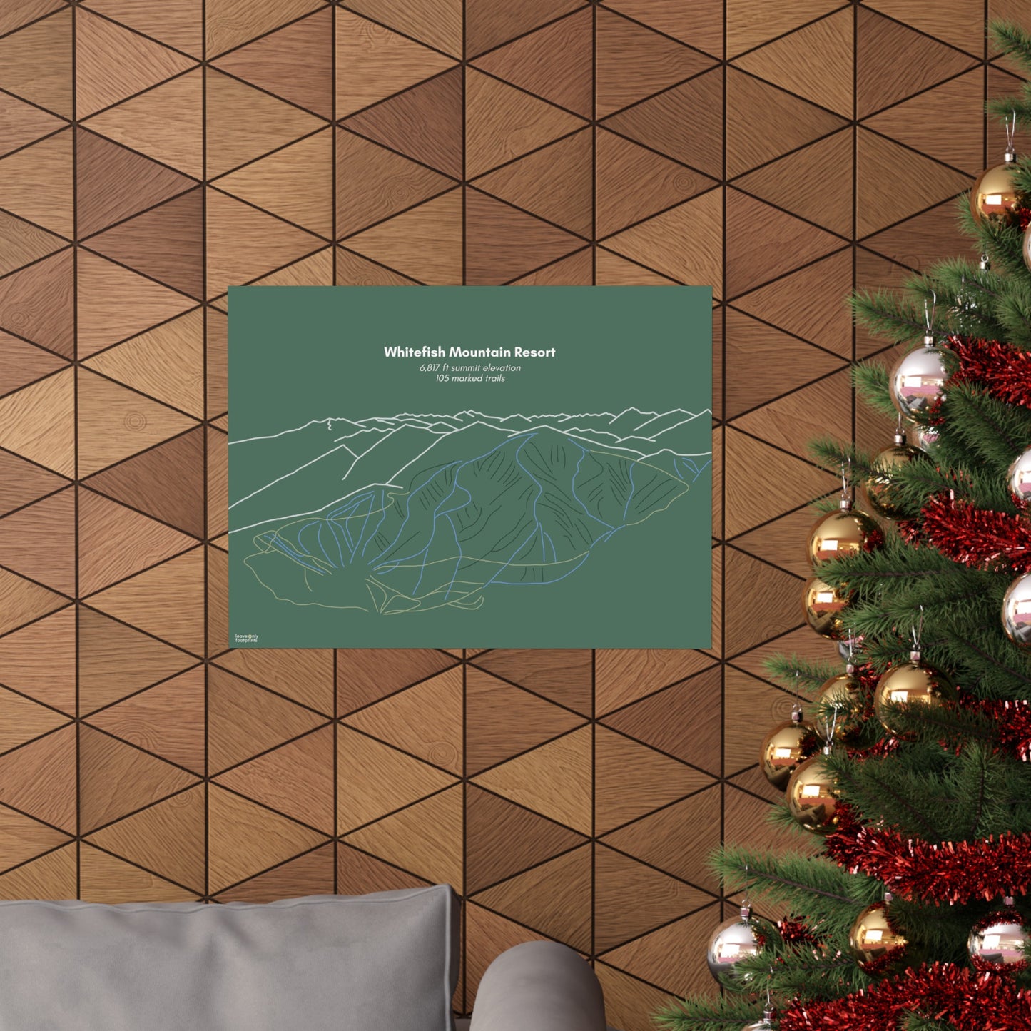 Whitefish Mountain Resort Horizontal Print