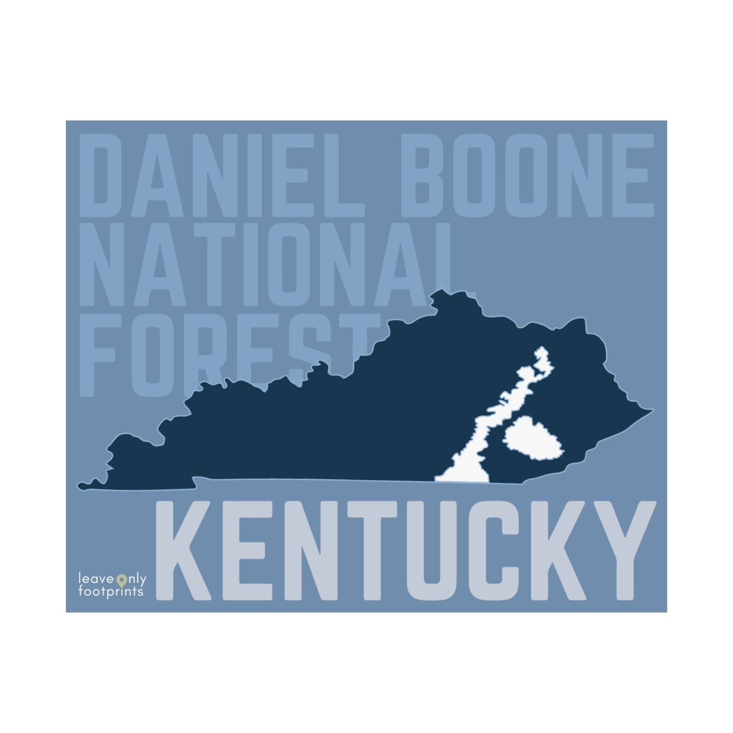 Daniel Boone National Forest Horizontal Print