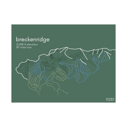 Breckenridge Matte Horizontal Print