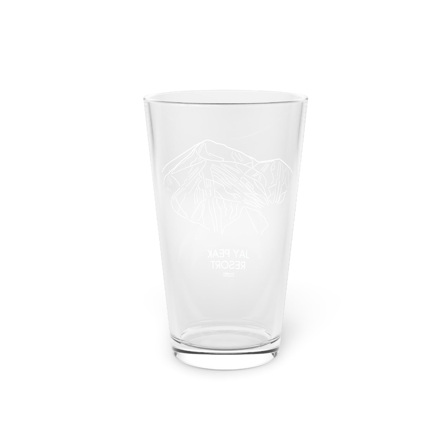 Jay Peak Resort Pint Glass, 16oz