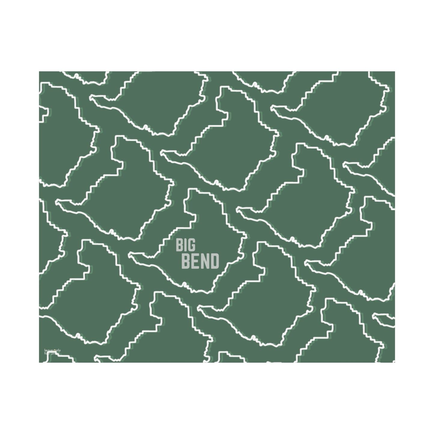 Big Bend National Park Horizontal Print