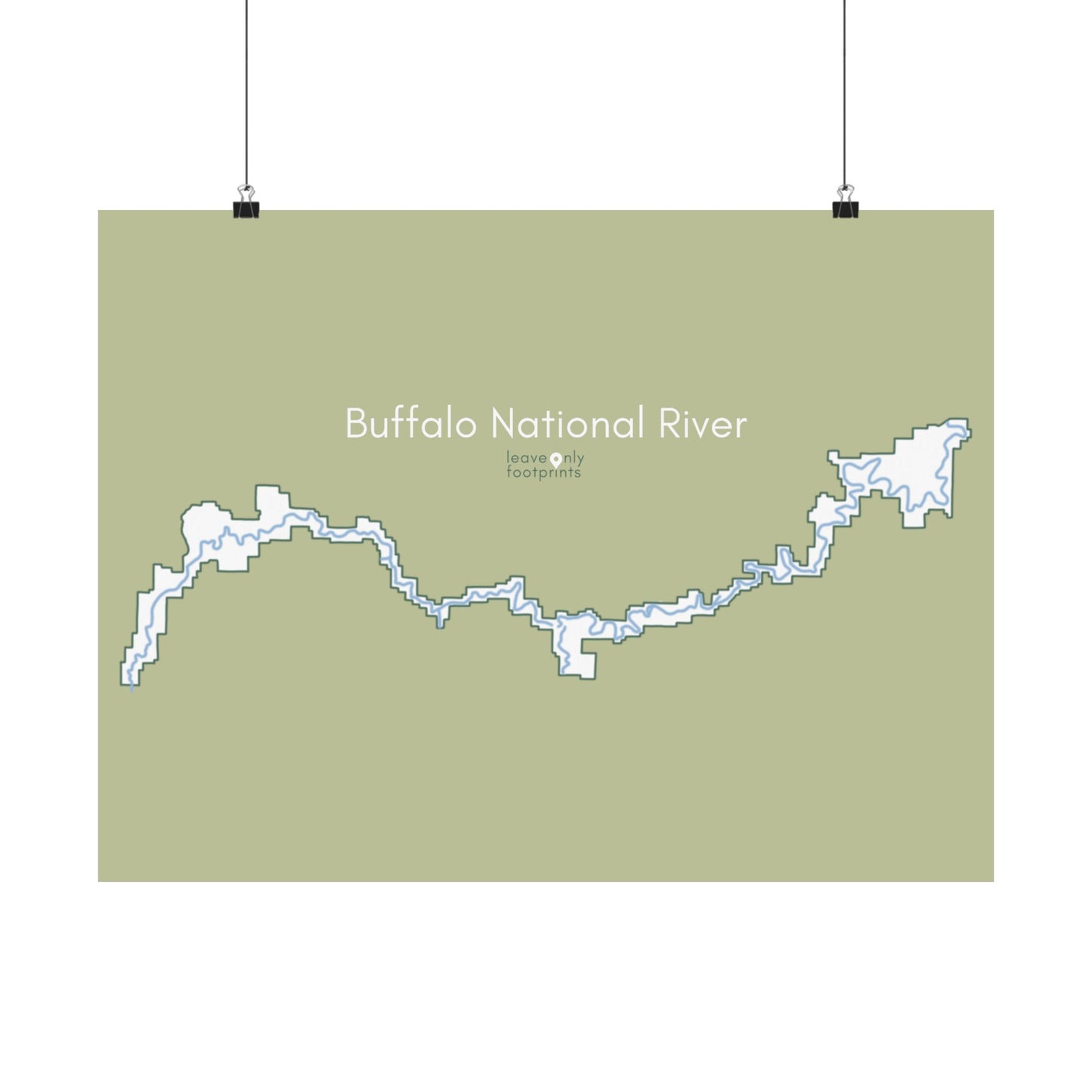 Buffalo National River Matte Horizontal Print