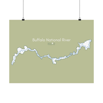 Buffalo National River Matte Horizontal Print