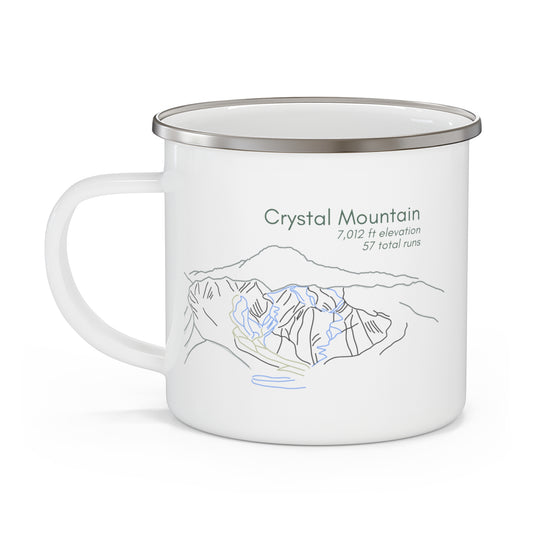 Crystal Mountain Camping Mug