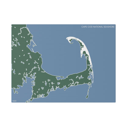 Cape Cod National Seashore Matte Canvas, Stretched, 0.75"