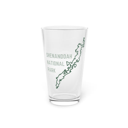 Shenandoah National Park Pint Glass, 16oz