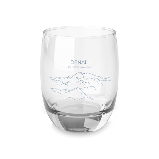 Denali Mountain Bar Glass