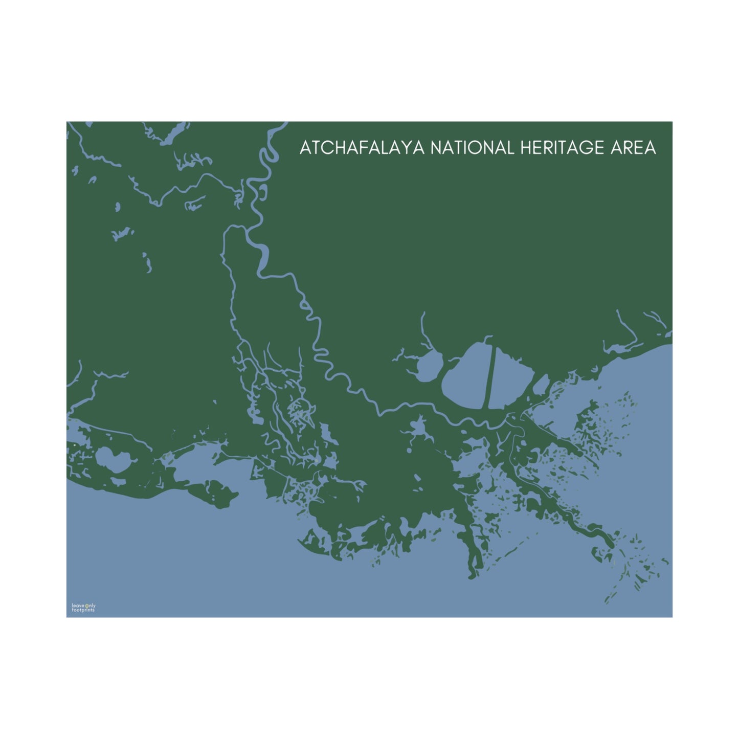 Atchafalaya National Heritage Area Horizontal Print