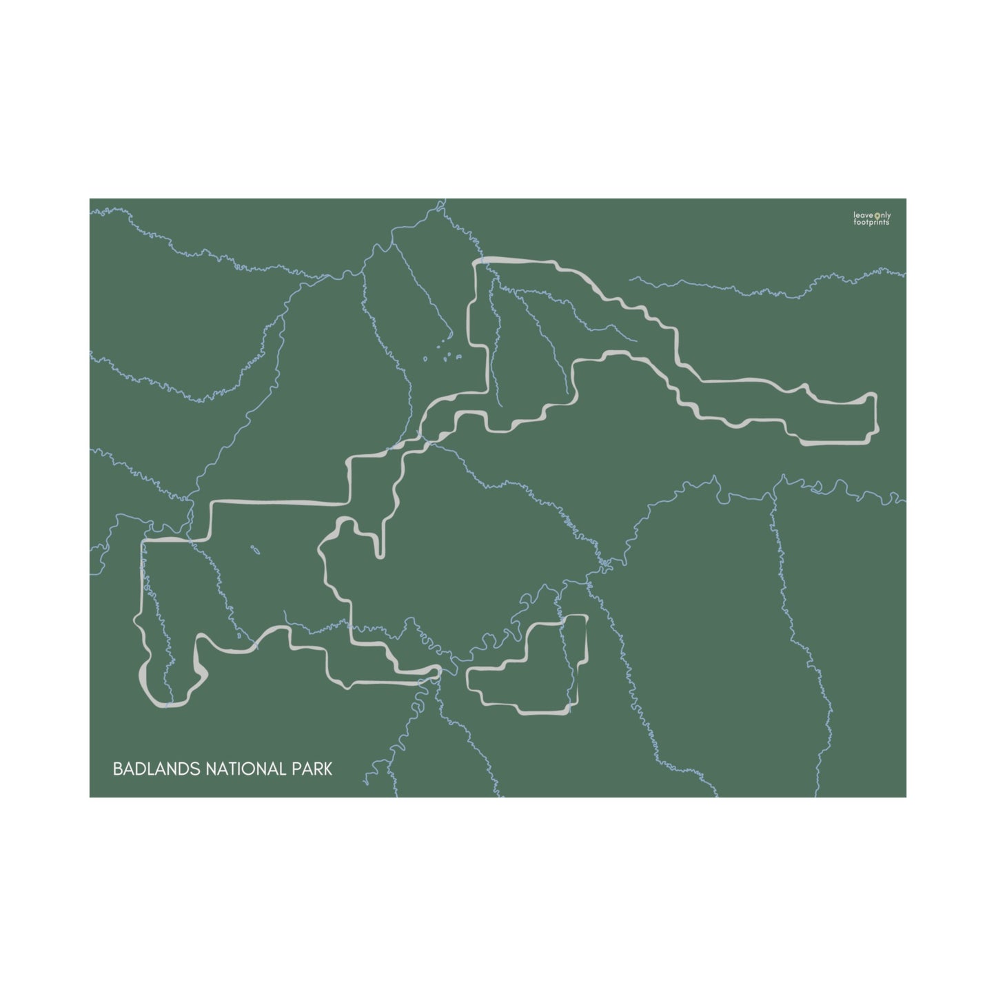 Badlands National Park Horizontal Print