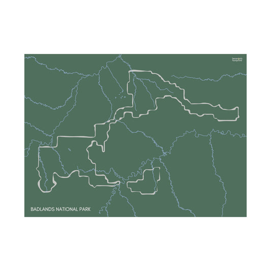 Badlands National Park Horizontal Print