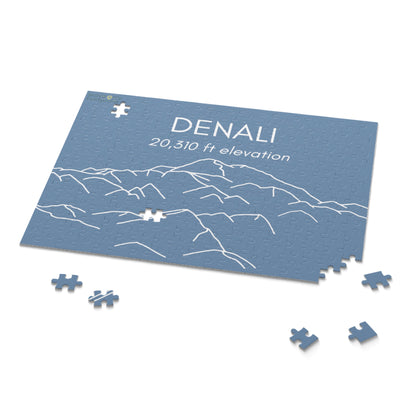 Denali Mountain Puzzle (252, 500-Piece)