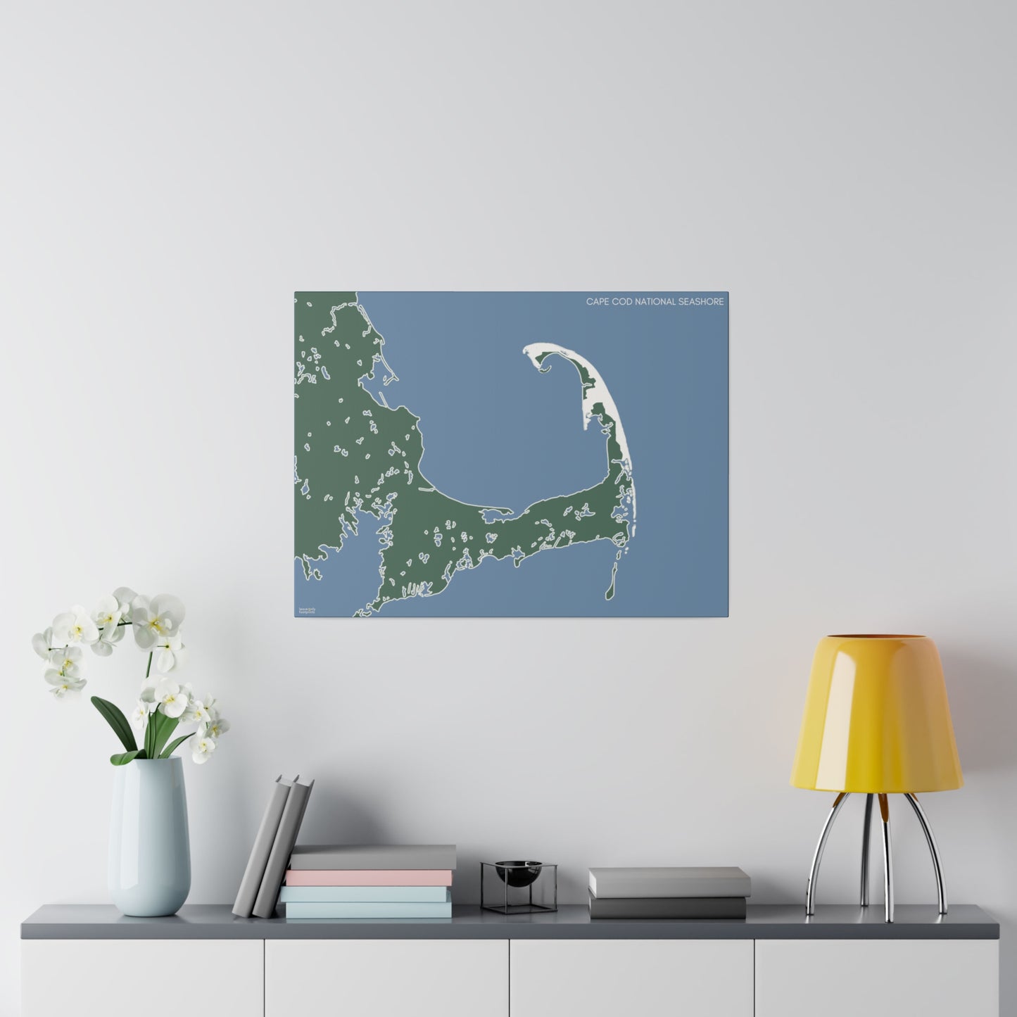 Cape Cod National Seashore Matte Canvas, Stretched, 0.75"