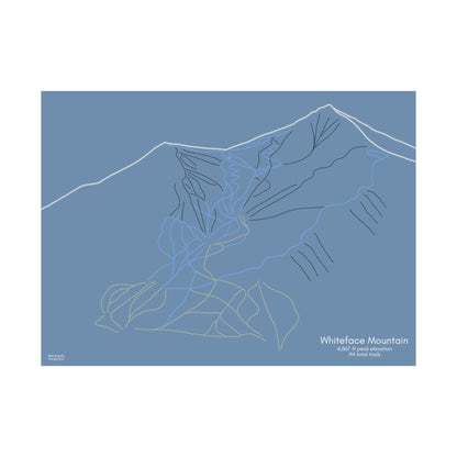 Whiteface Mountain Horizontal Print