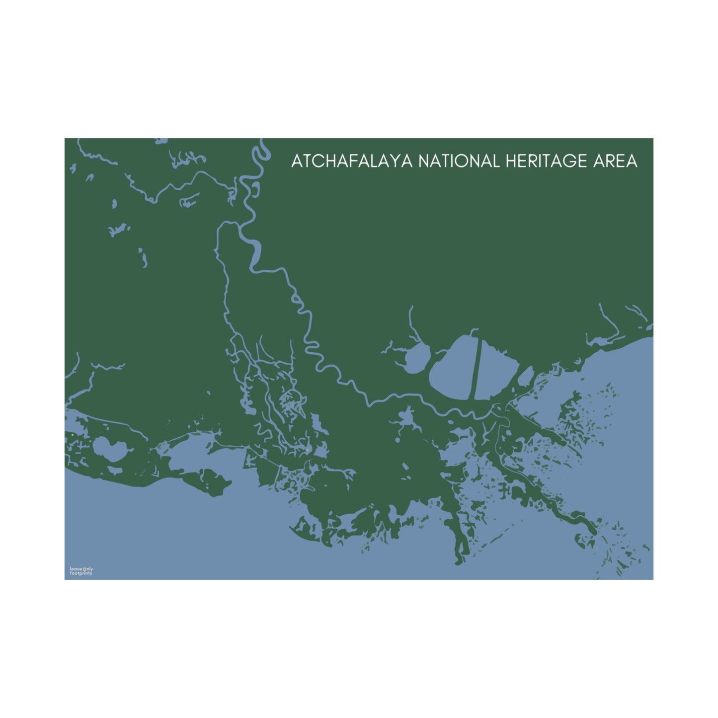 Atchafalaya National Heritage Area Horizontal Print