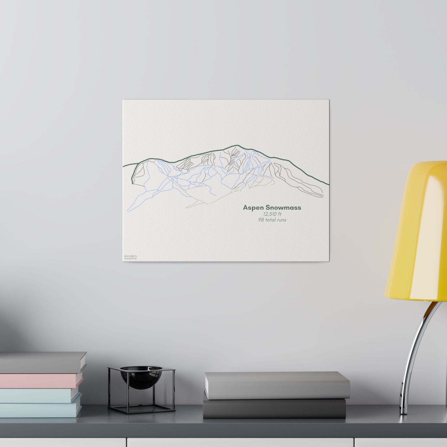 Aspen Snowmass Matte Canvas, Stretched, 0.75"
