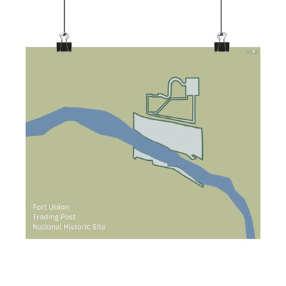 Fort Union Trading Post National Historic Site Horizontal Print