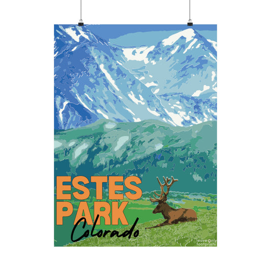 Estes Park Matte Vertical Posters