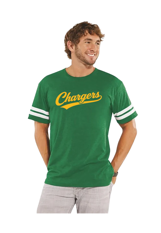 Chargers Baseball-Style Tee