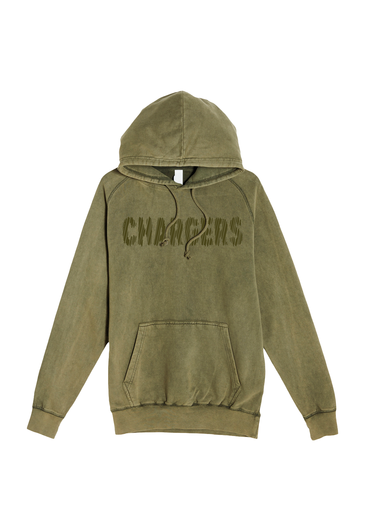 Acid Wash Chargers Hoodie