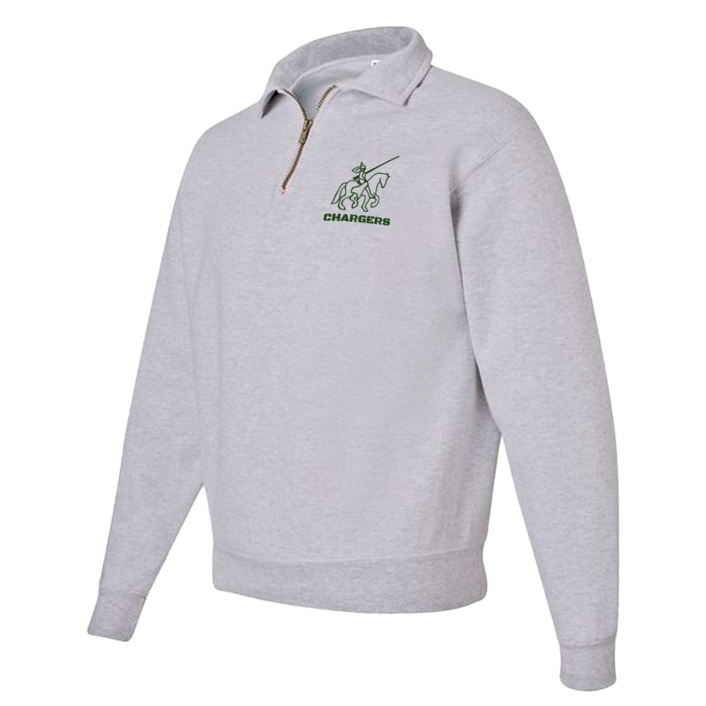 Quarter-Zip Collar Sweatshirt