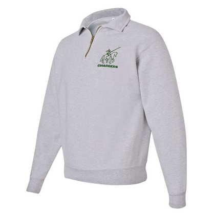 Quarter-Zip Collar Sweatshirt