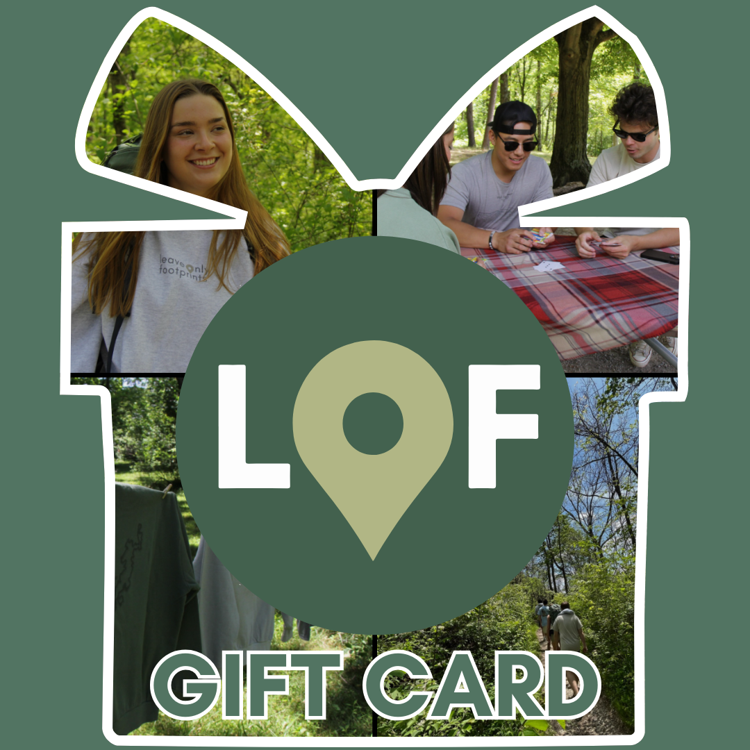 Leave Only Footprints Gift Card