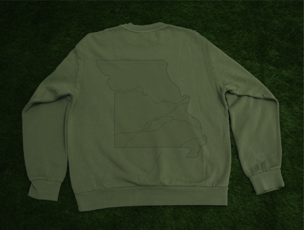 Missouri National Historic Trails Crewneck